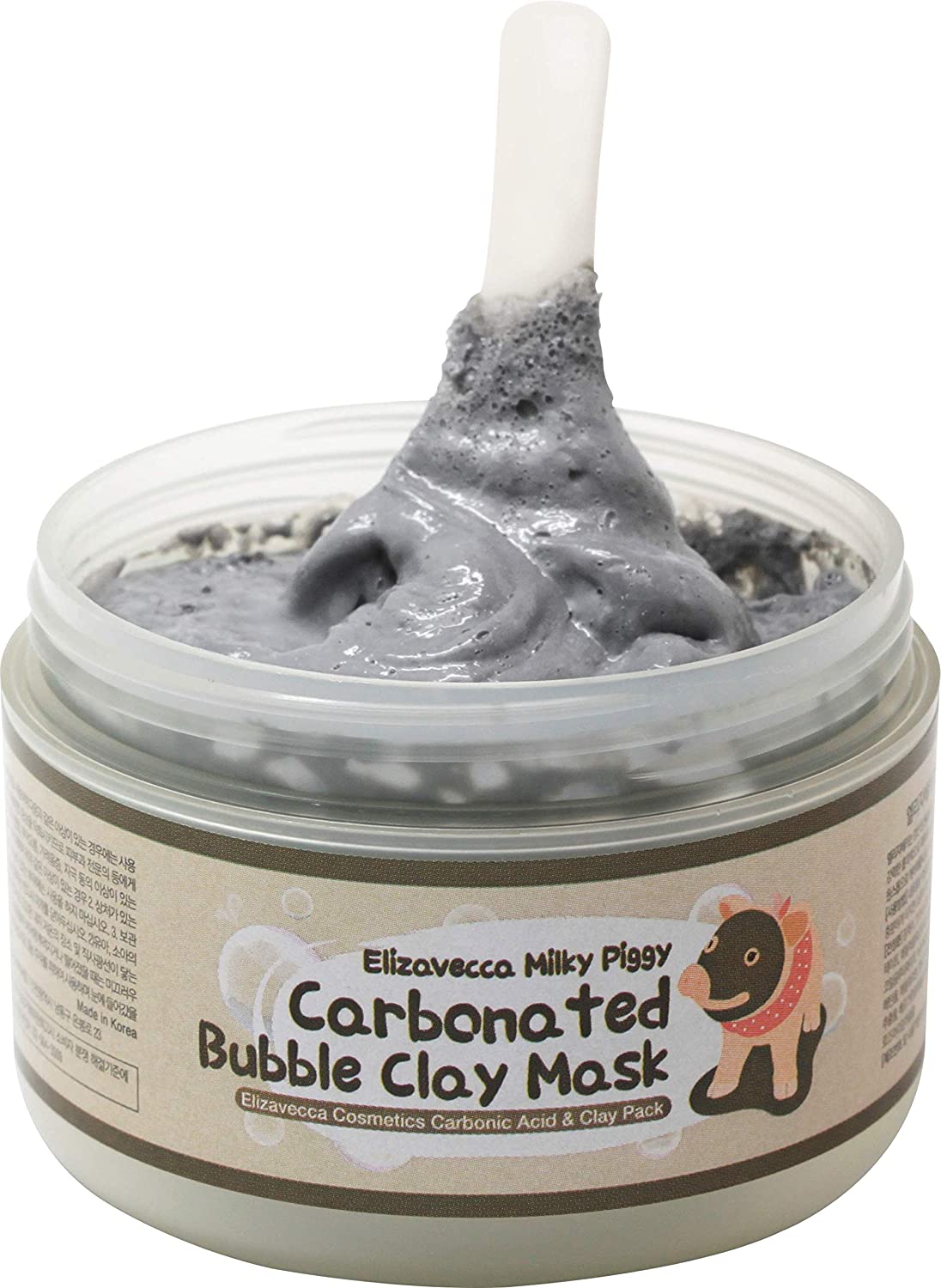 Elizavecca Milky Piggy Carbonated Bubble Clay Mask قناع الفقاعات الطيني من اليزافيكا