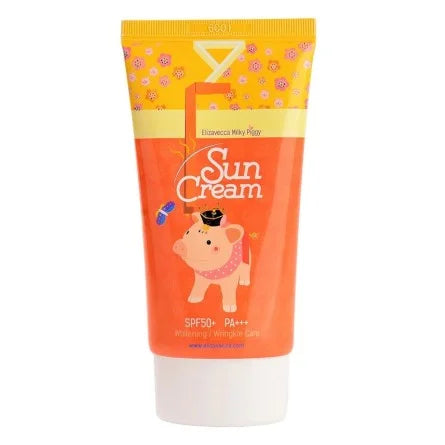 ELIZAVECCA milky piggy sun cream كريم واقي الشمس من اليزافيكا