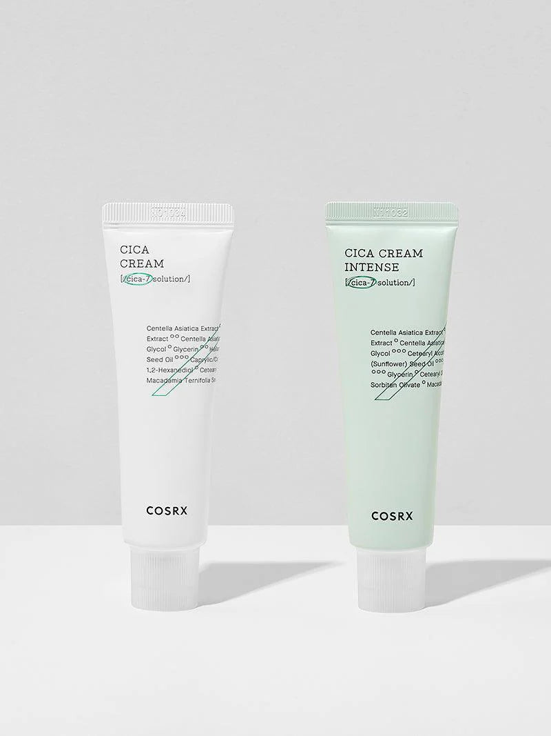 COSRX cica cream cica solution كريم مرمم لحاجز البشرة بالسيكا من كوزركس