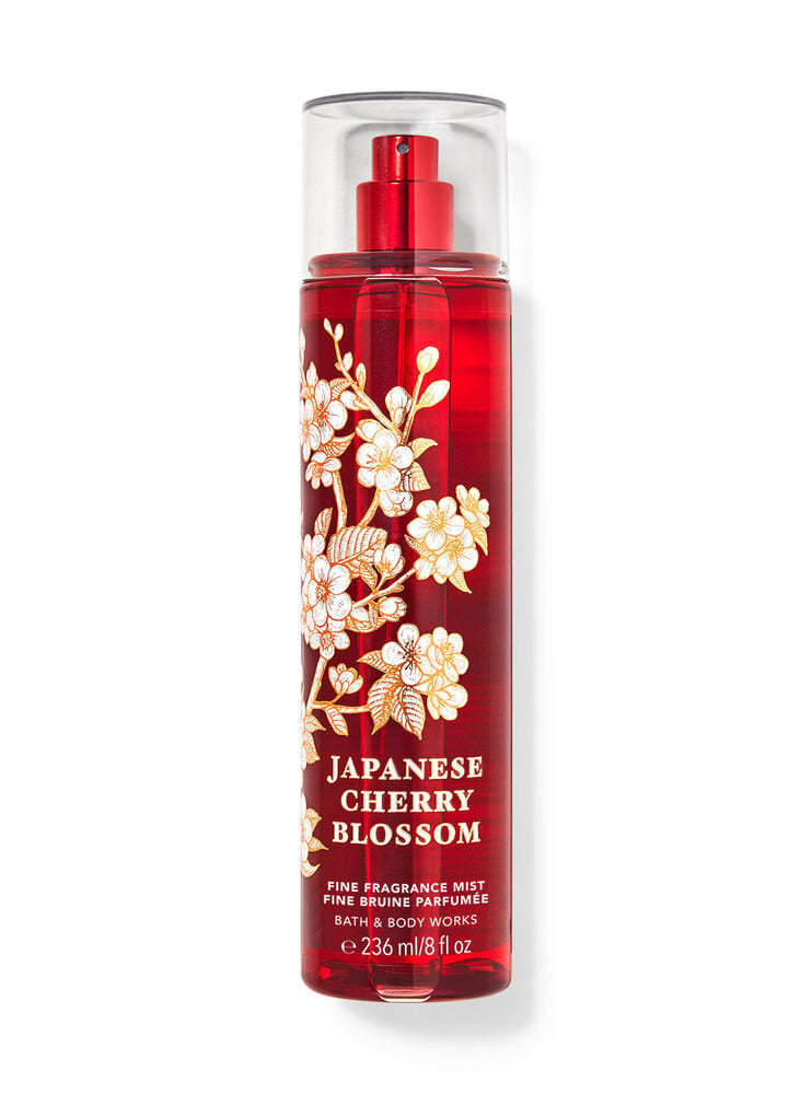 BATH AND BODY WORKS JAPANESE CHERRY BLOSSOM Fine Fragrance Mist مست معطر للجسم