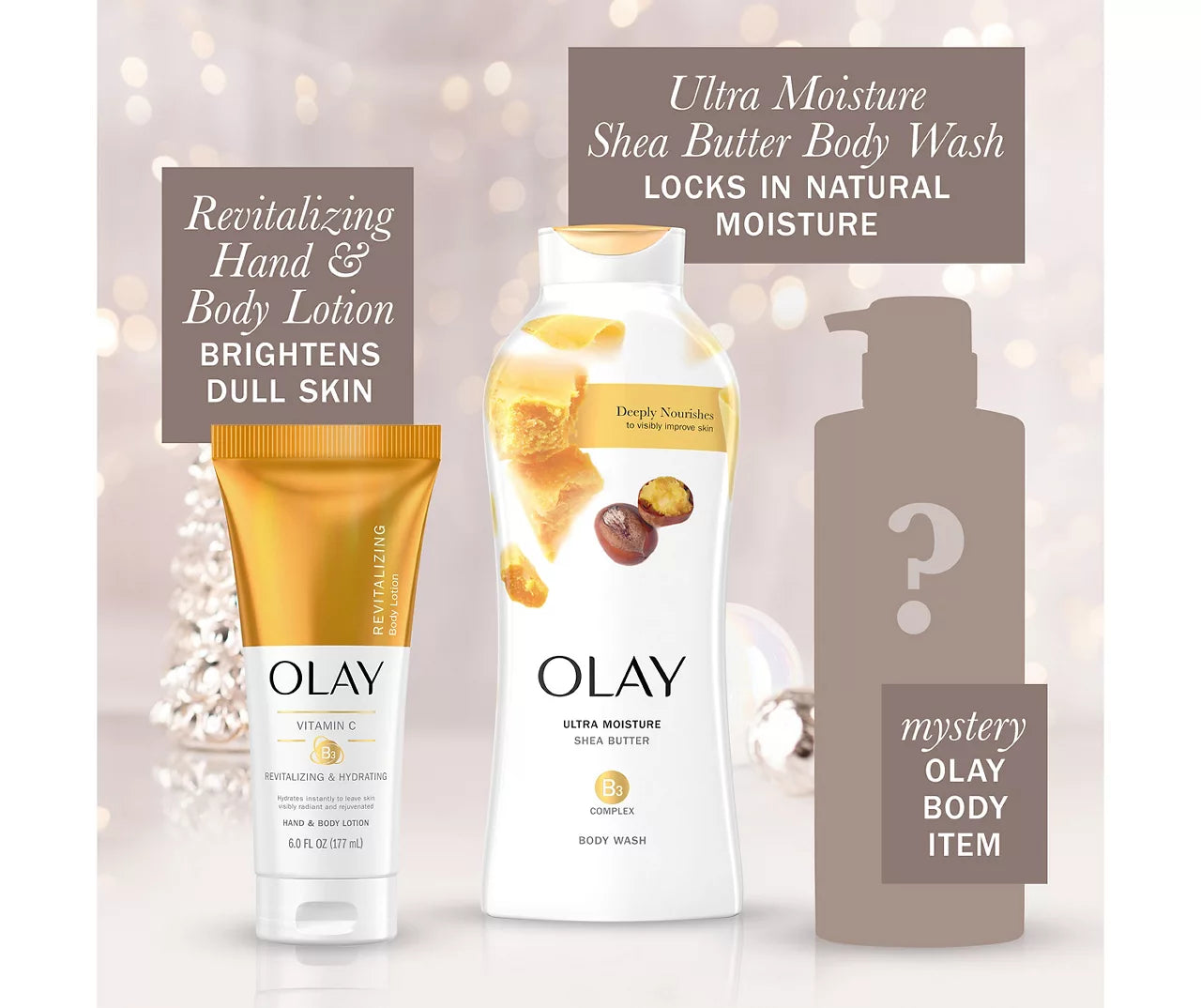 OLAY brightening holiday collection