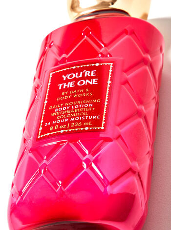 BATH AND BODY WORKS You're the one Daily Nourishing Body Lotion With Shea Butter + Coconut Oil 24 Hours Moisture