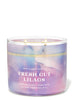 BATH AND BODY WORKS Fresh Cut Lilacs Scented Candle made with natural essential oils شمعة معطرة بالزيوت الاساسية العطرية من باث اند بودي وركس