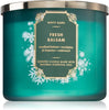 BATH AND BODY WORKS White Barn Fresh Balsam Scented Candle made with natural essential oils شمعة معطرة بالزيوت الاساسية العطرية من باث اند بودي وركس