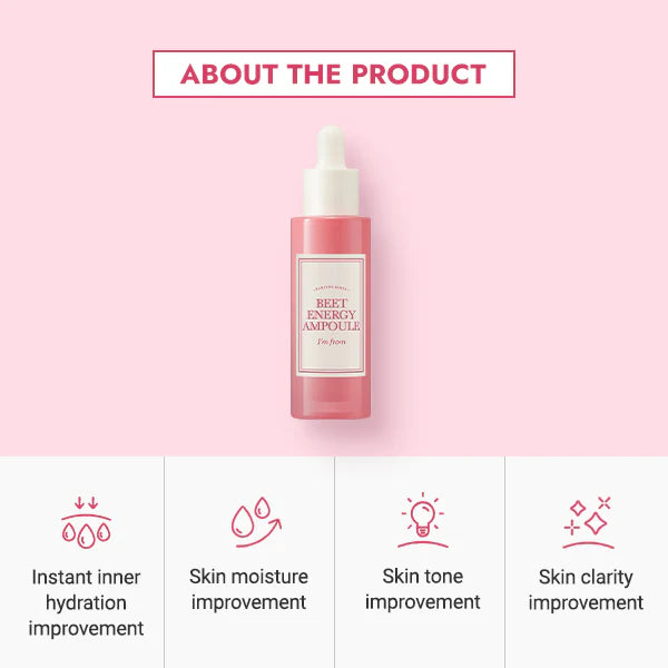 I'M FROM Beet Energy Ampoule سيروم البنجر الأحمر من ام فروم