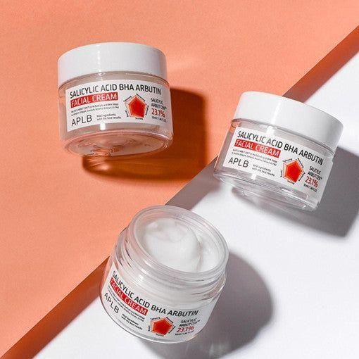 APLB salicylic acid bha arbutin facial cream 23.1% كريم البشرة بالسالسيلك اسد