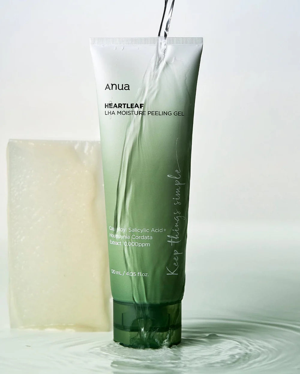 ANUA hartleaf LHA moisture peeling gel جل تقشير البشرة من انوا