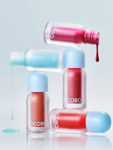 TOCOBO Juicy Berry Plumping Lip Oil زيت الشفاه الملون لزيادة الحجم من ...