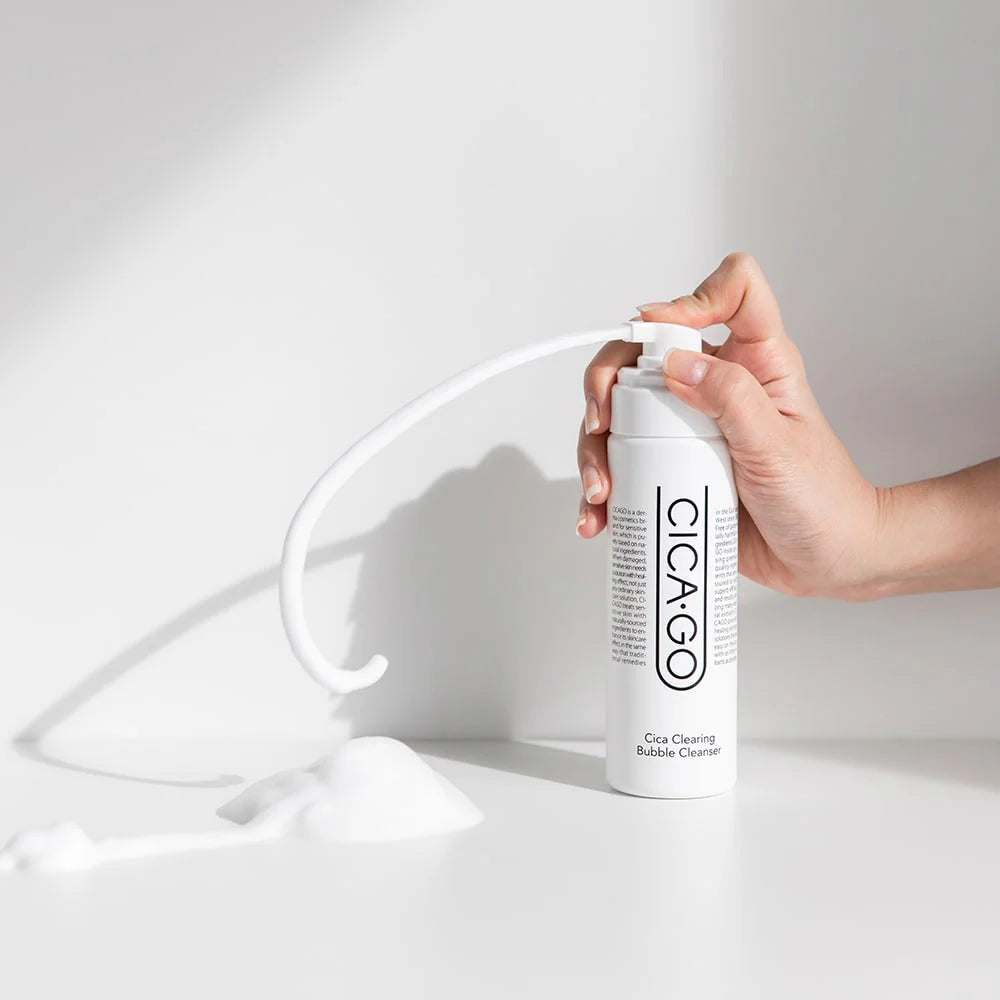 ISOI CICA GO cica clearing bubble cleanser غسول البشرة بالفقاعات بالسيكا من ايسوي