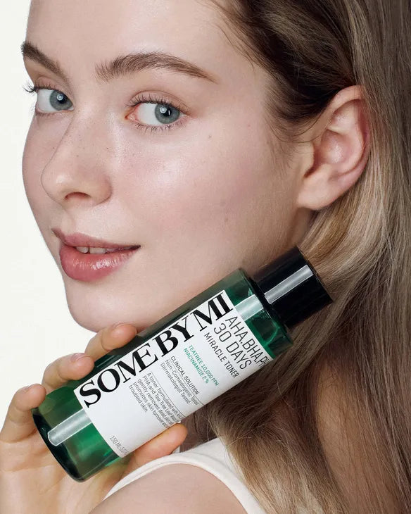 SOME BY MI AHA.BHA.PHA 30 Days Miracle Toner تونر البشرة المعجزة لعلاج الحبوب من سمباي مي