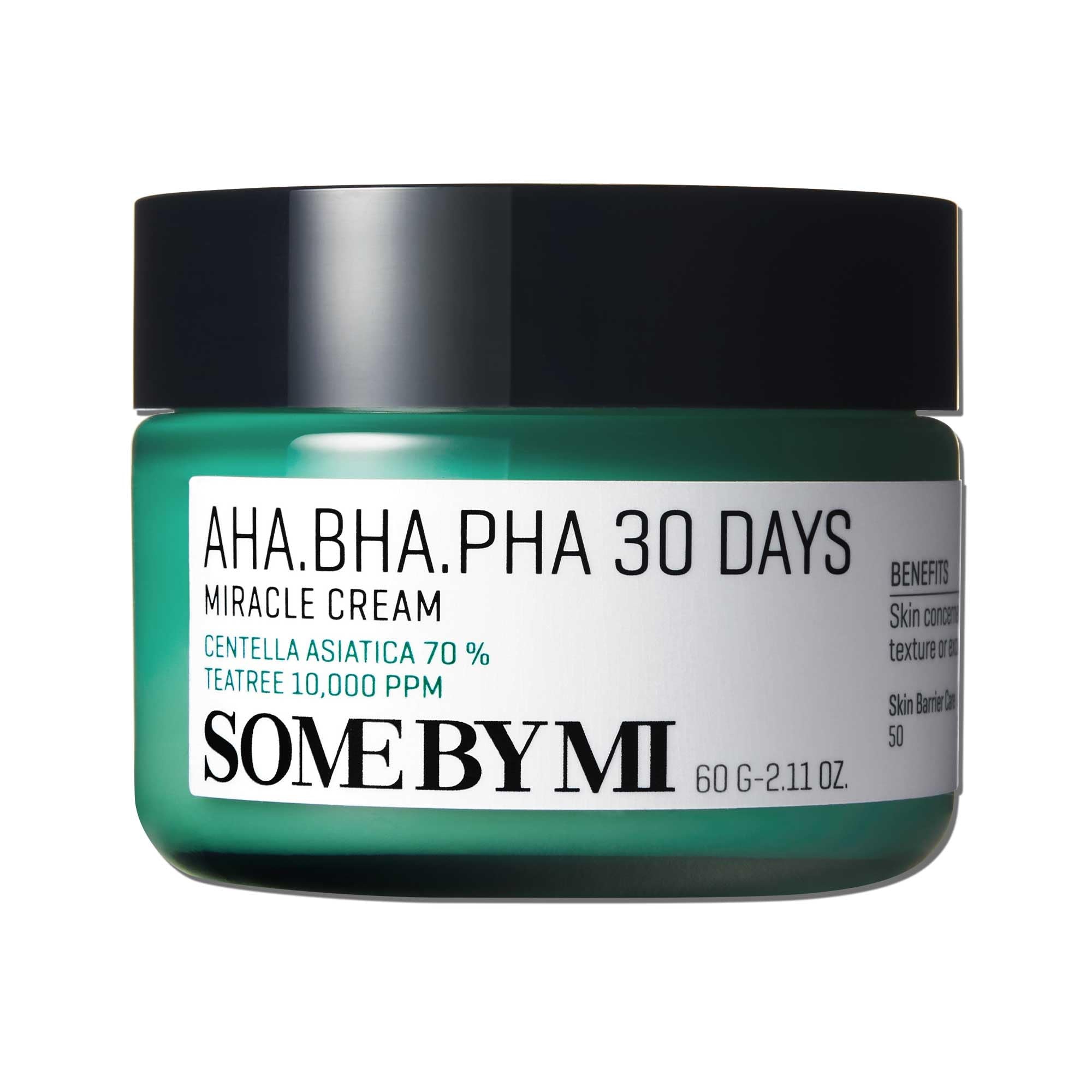 SOME BY MI AHA.BHA.PHA 30 Days Miracle Cream كريم البشرة المعجزة لتهدئة البشرة وعلاج الحبوب من سمباي مي