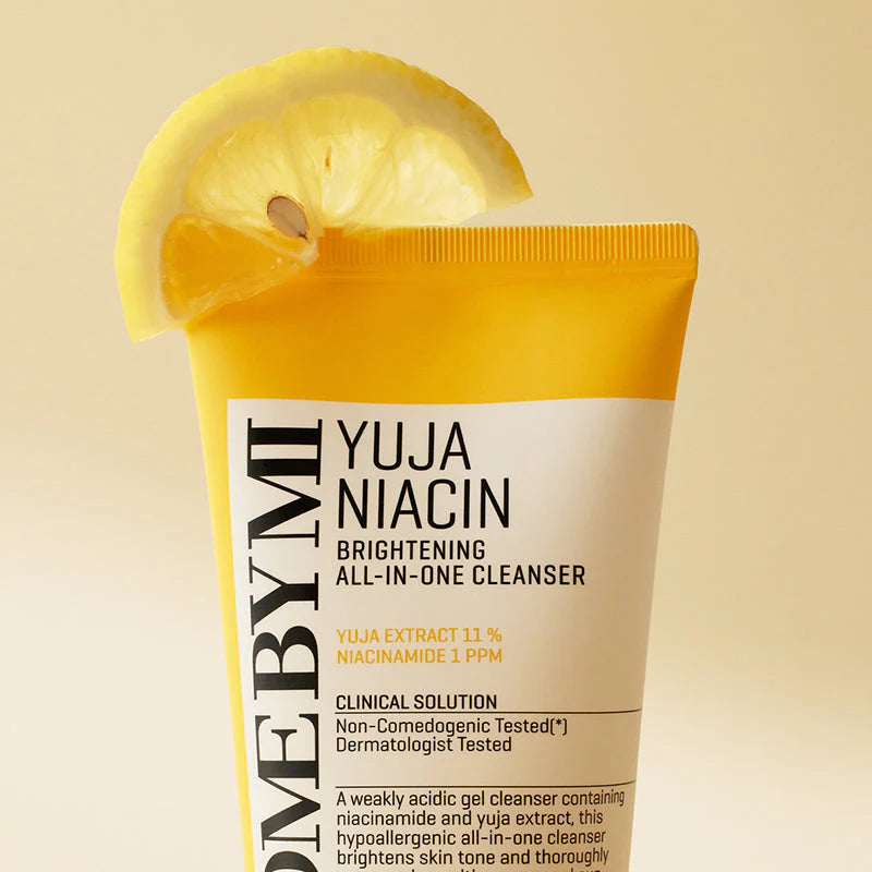 SOME BY MI yuja niacin brightening all in one cleanser غسول البشرة باليوجا من سمباي مي