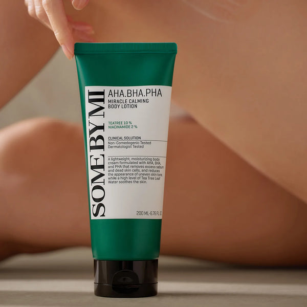 SOME BY MI AHA BHA PHA Miracle Calming Body Lotion كريم مرطب ومهدئ للج ...