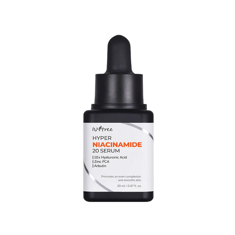 ISNTREE Hyper Niacinamide 20 Serum 10 x Hyaluronic Acid Zinc Pca Arbutin سيروم النياسيناميد من ازنتري