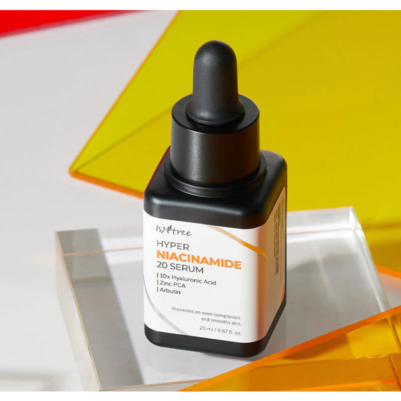ISNTREE Hyper Niacinamide 20 Serum 10 x Hyaluronic Acid Zinc Pca Arbutin سيروم النياسيناميد من ازنتري