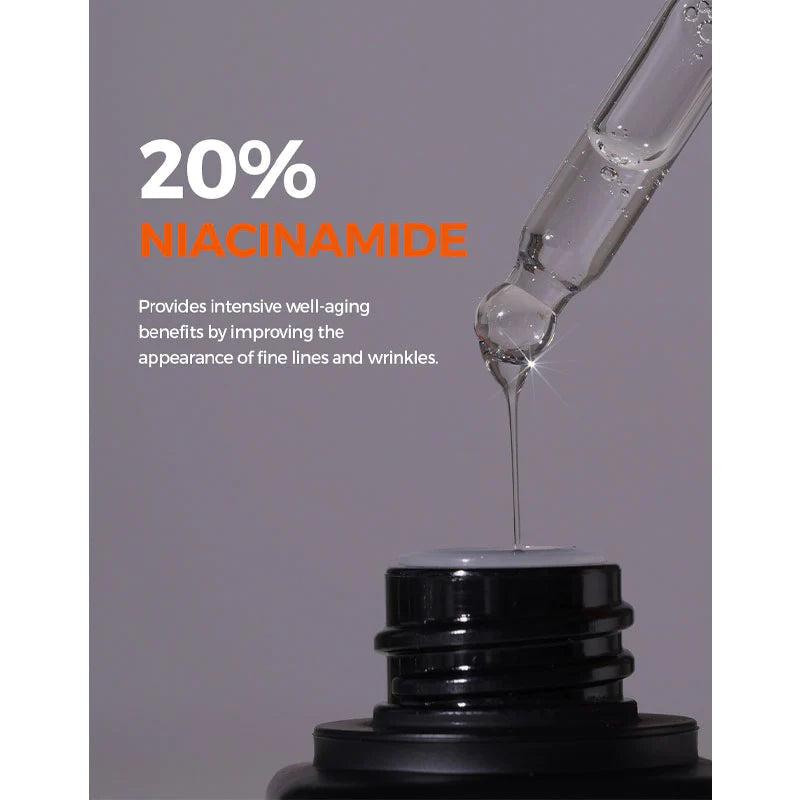 ISNTREE Hyper Niacinamide 20 Serum 10 x Hyaluronic Acid Zinc Pca Arbutin سيروم النياسيناميد من ازنتري