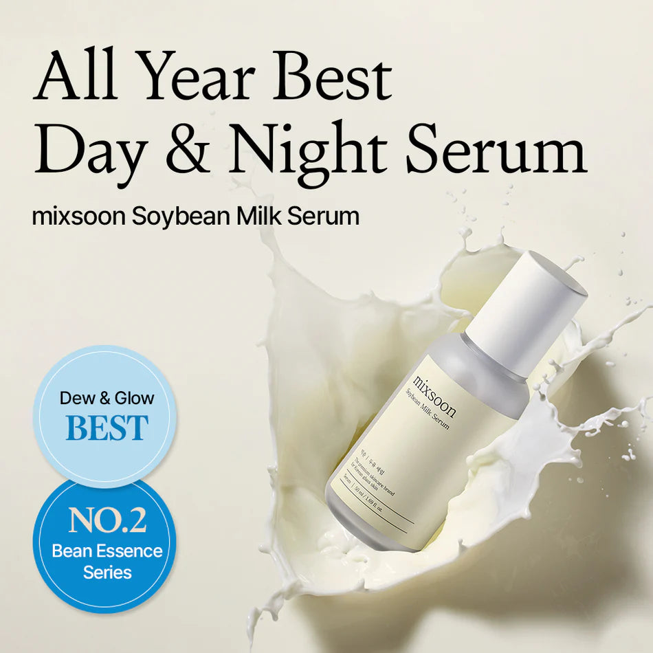 mixsoon soybean milk serum سيروم الحليب والصويا من ميكسون