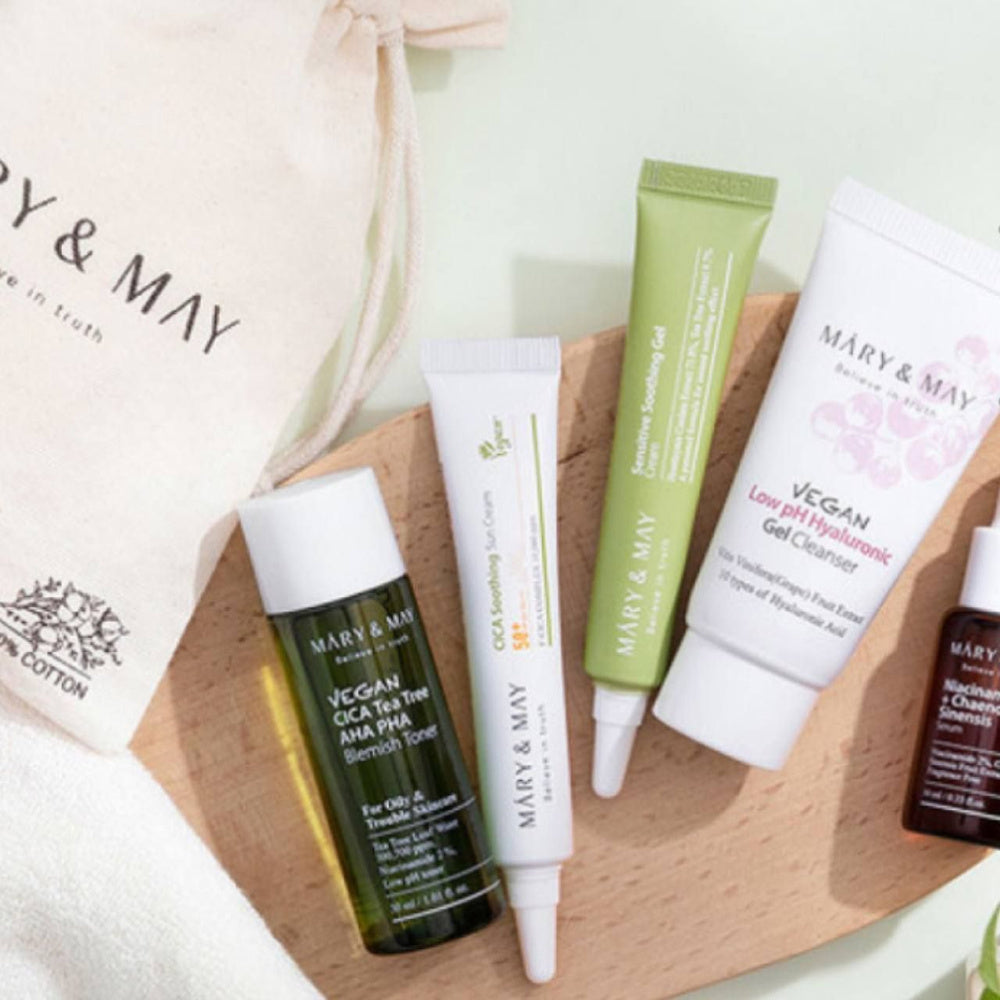 MARY & MAY - SOOTHING TROUBLE CARE TRAVEL KIT