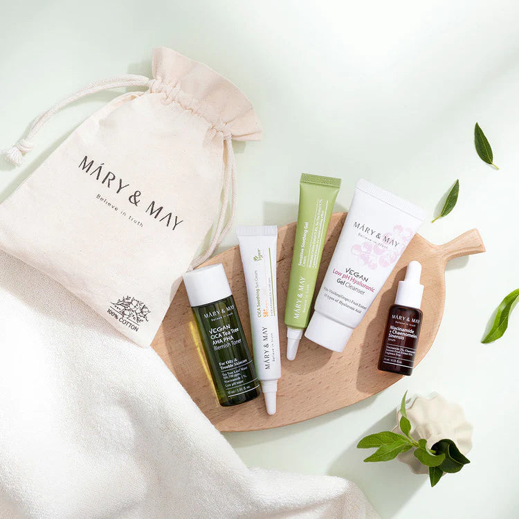 MARY & MAY - SOOTHING TROUBLE CARE TRAVEL KIT