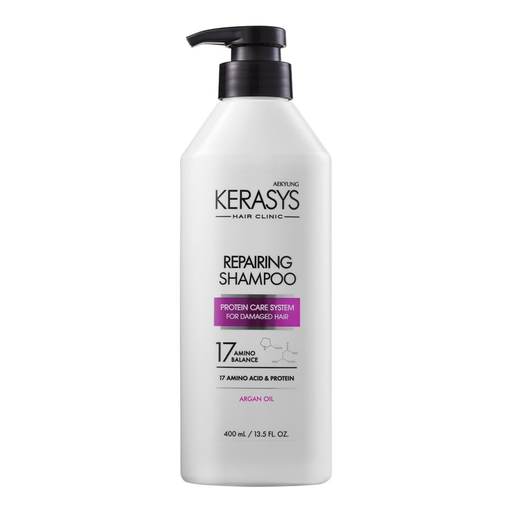 AEKYUNG KERASYS repairing shampoo protein care system for damaged hair شامبو الشعر المتضرر من ايكيونك كيراساس