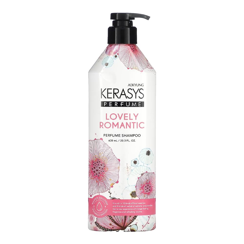 AEKYUNG KERASYS lovely and Romantic perfumed shampoo شامبو الشعر المعطر من ايكيونك كيراساس