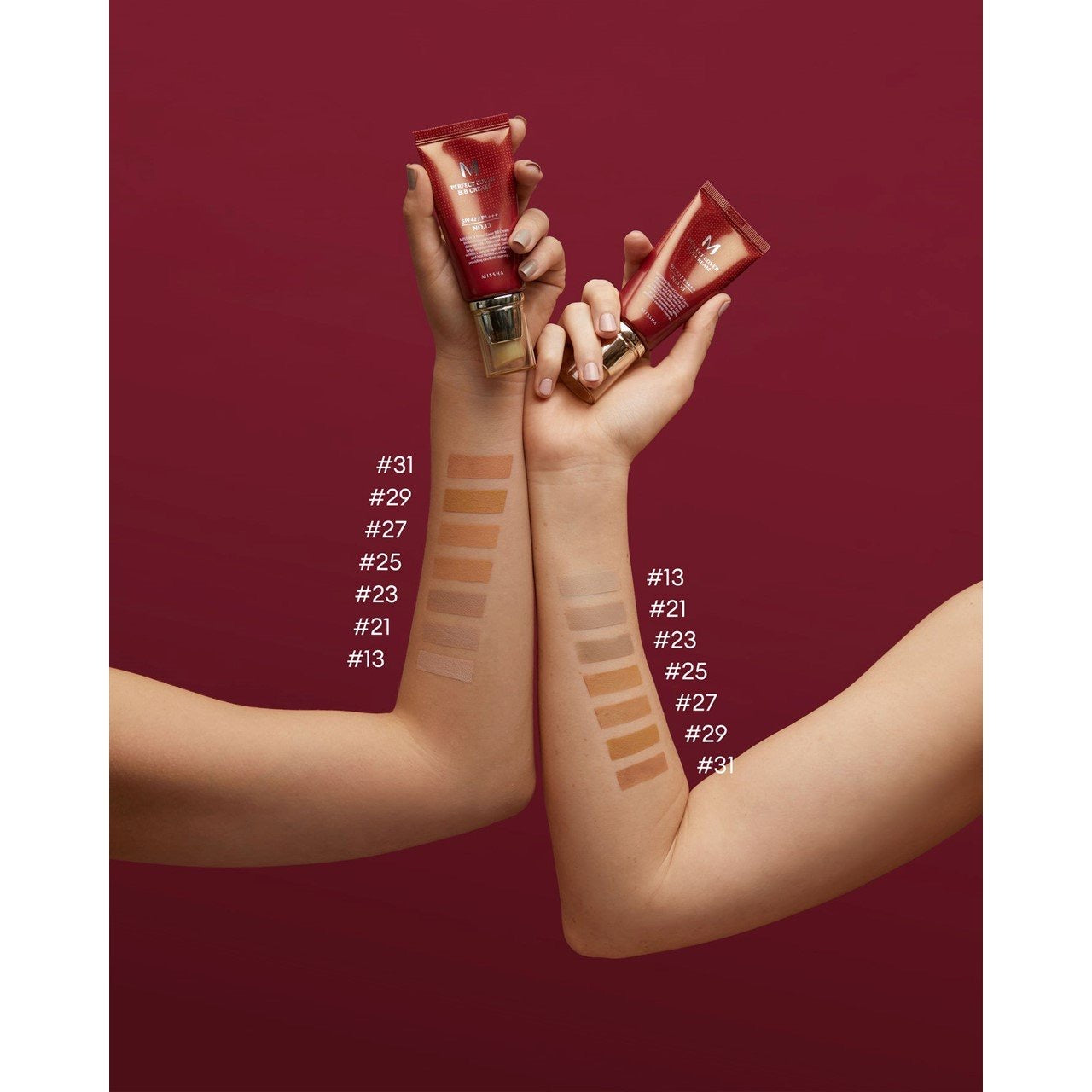 MISSHA M Perfect Cover BB Cream  بي بي ام بيرفكت كريم من ميشا