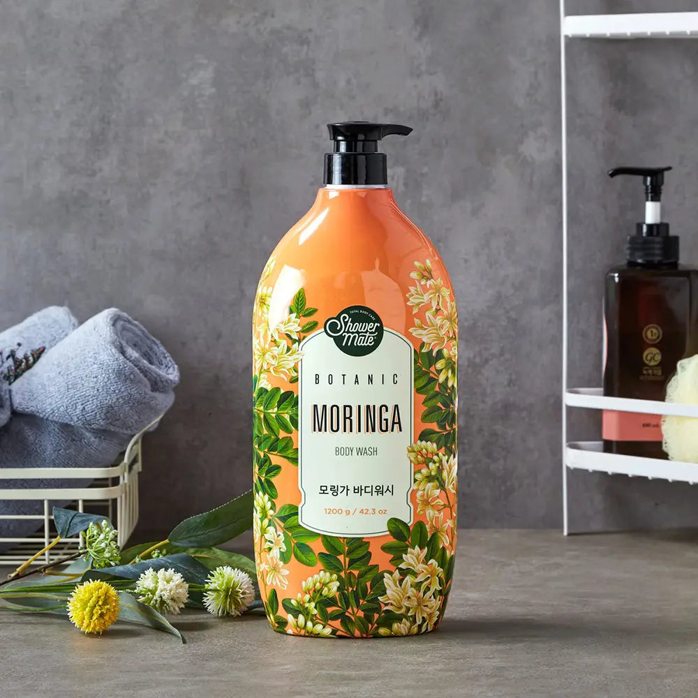 AEKYUNG KERASYS shower mate botanic moringa body wash غسول الجسم بالمورينكا من ايكيونك كيراساس