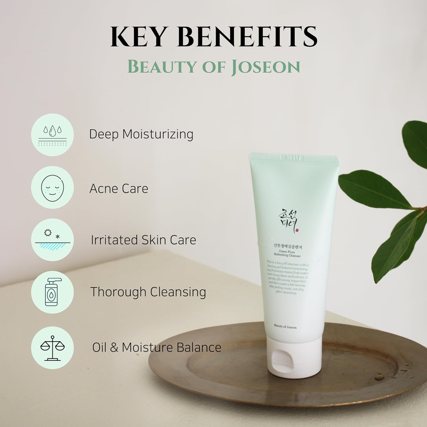 BEAUTY OF JOESON Green Plum Refreshing Cleanser