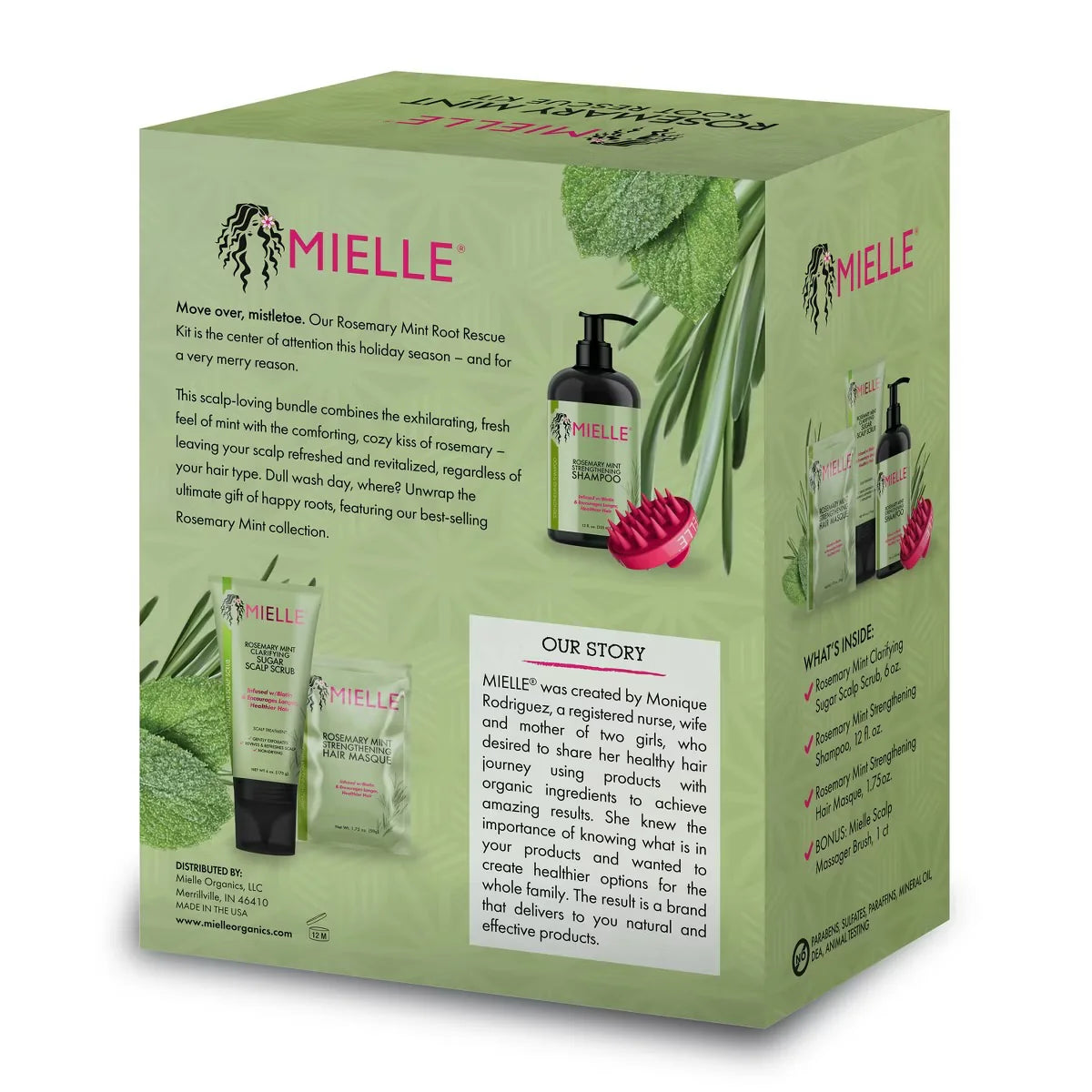 MIELLE Rosemary Mint Root Rescue Kit مجموعة انقاذ الجذور باكليل الجبل والنعناع من مييل