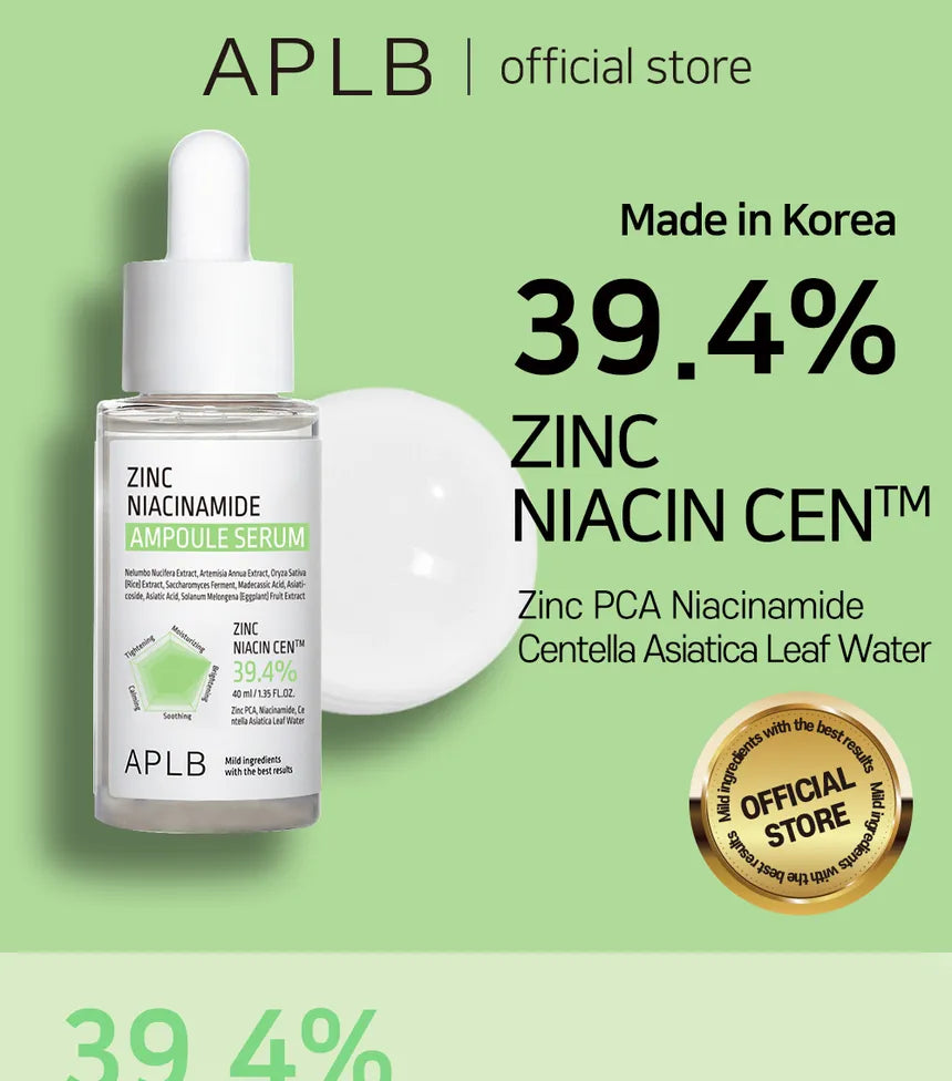APLB Zinc Niacinamide Ampoule Serum