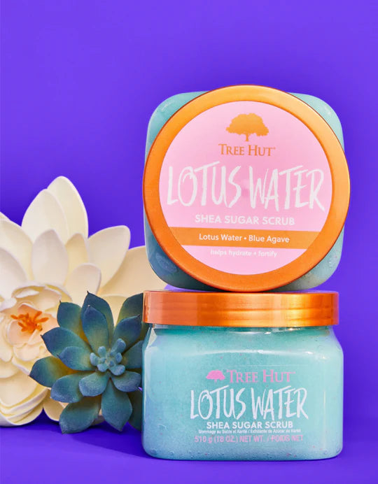 TREE HUT Lotus Water Shea Sugar Scrub