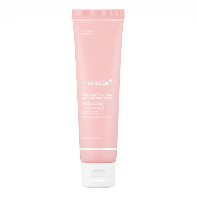 MEDICUBE Pdrn Pink Hyaluronic Moisturizing Cream كريم الترطيب المكثف من ميديكيوب