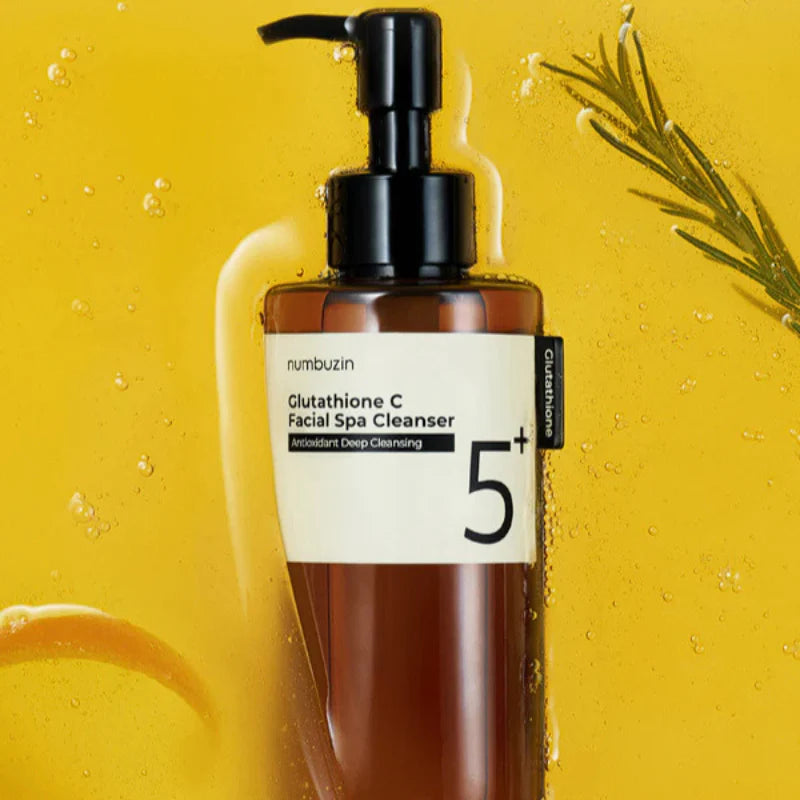 NUMBUZIN NO.5 Glutathione Vitamin C Facial Spa Cleanser AAntioxidant Deep Cleansing غسول البشرة بالكلوتاثيون من نمبوزين