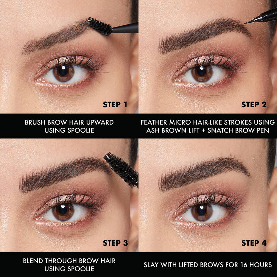 NYX lift & snatch brow tint pen feutre pour sourcils قلم مكياج الحواجب