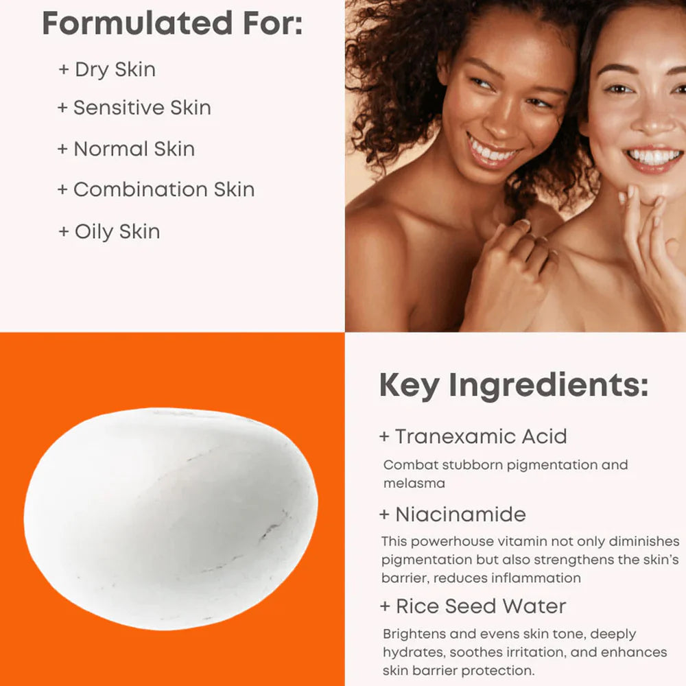 NINE LESS mela pro rice & txa toner targeted melanin rich skin تونر البشرة بالارز من ناين ليس