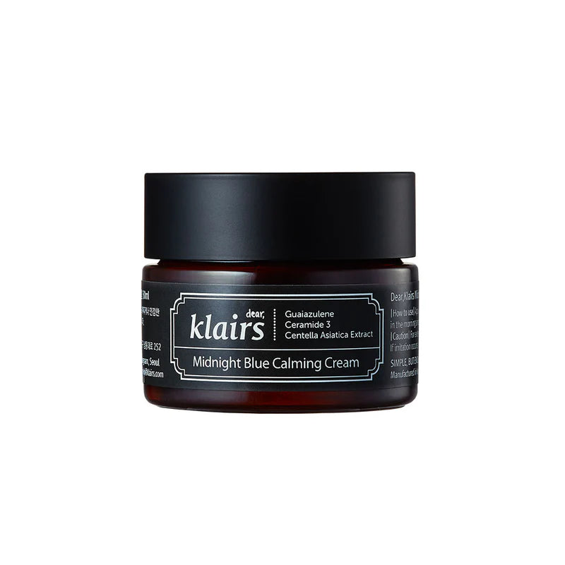 DEAR KLAIRS Midnight Blue Calming Cream  كريم مهدئ أزرق منتصف الليل من دير كلاريس