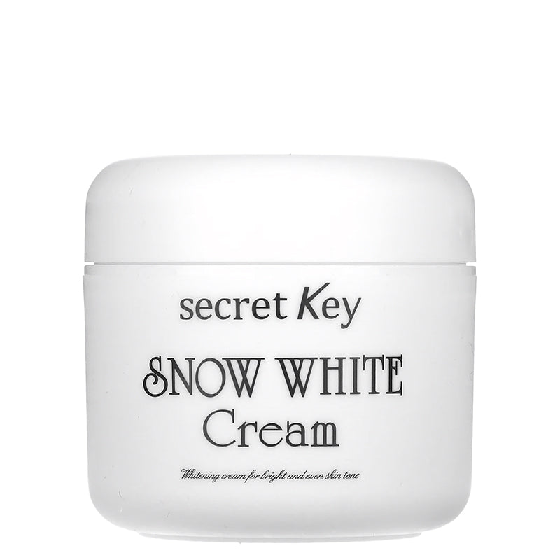 SECRET KEY Snow White Cream كريم التفتيح العلاجي والفوري من سيكرت كي