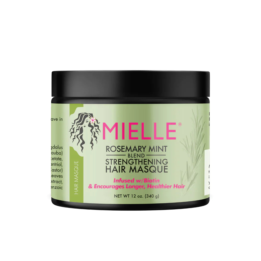 MIELLE Rosemary Mint strengthening Hair Masque Infused With Biotin