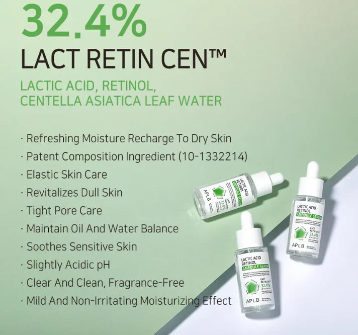 APLB Lactic Acid Retinol Ampoule Serum