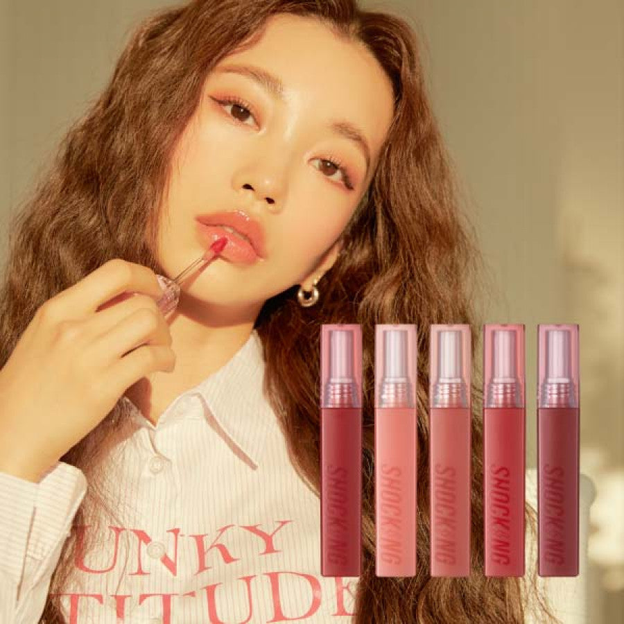 TONYMOLY The Shocking Lip Volume Velvet تنت الشفاه الفلفت من توني مولي