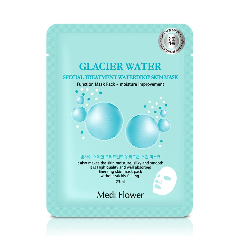 MEDIFLOWER Special Treatment Waterdrop Skin Mask Sheet Mask قناع ورقي للبشرة من ميدفلاور