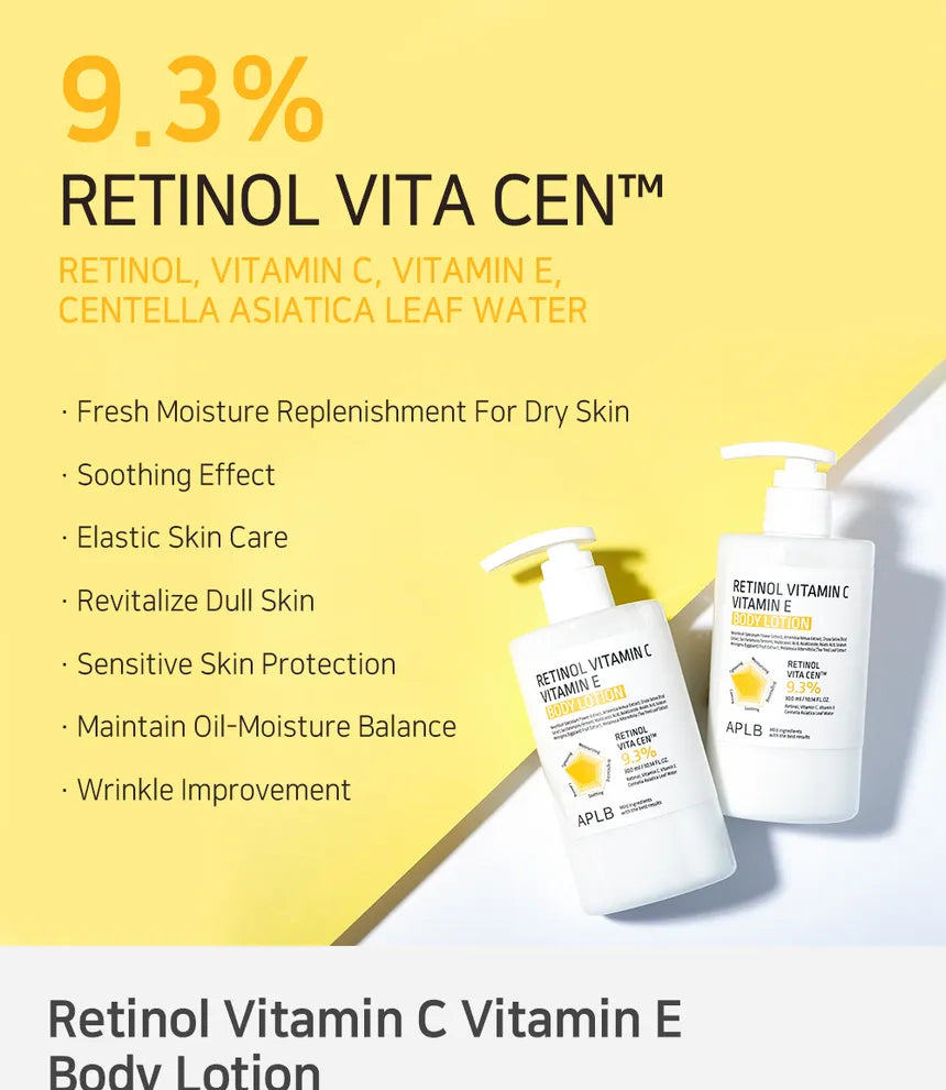 APLB Retinol Vitamin C Vitamin E Body Lotion