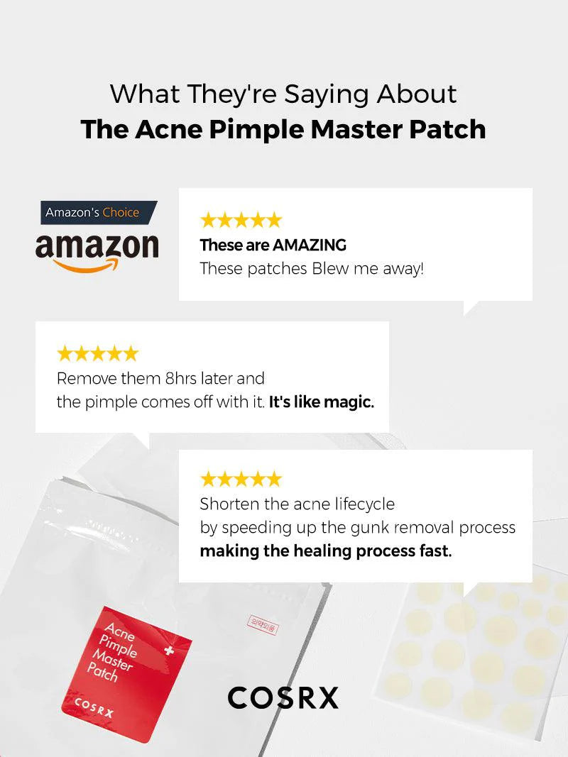 COSRX Acne Pimple Master Patch لصقات معالجه الحبوب من كوزركس