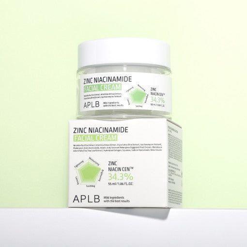 APLB Zinc Niacinamide Facial Cream 34.3% كريم الزنك نياسينمايد