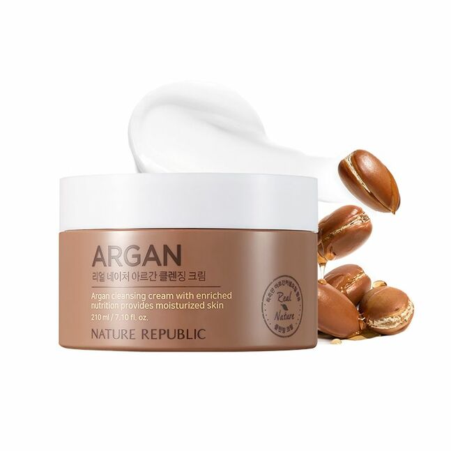 NATURE REPUBLIC Argan Cleansing Cream كريم ازالة المكياج بالاركان من نيجر ريببلك