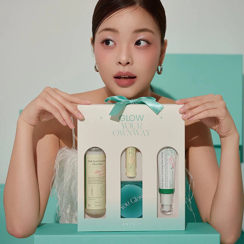 AXIS Y glow your ownway بكج العناية المتكامل من اكسز واي