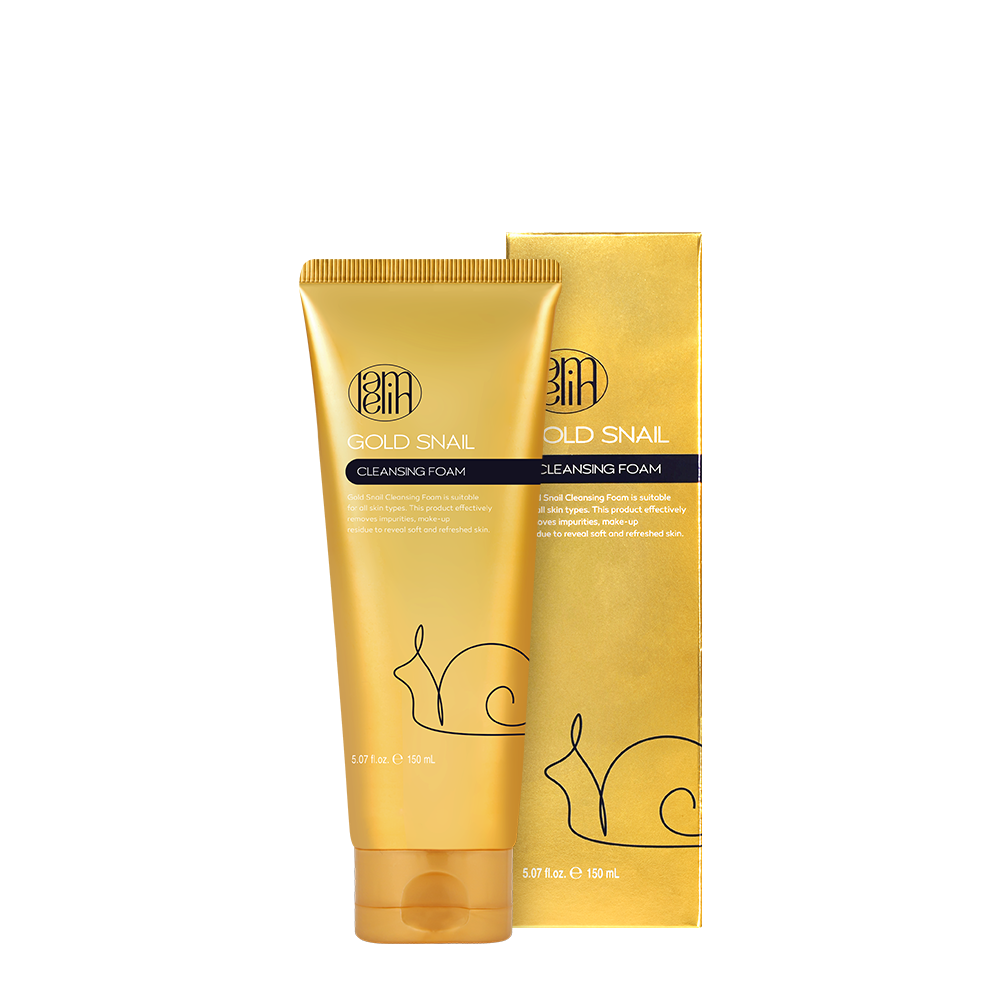 LAMELIN Gold Snail Cleanser Foam