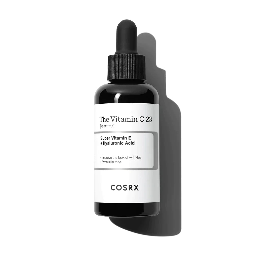 COSRX The Vitamin C 23 Serum Super Vitamin E + Hyaluronic Acid  سيروم فيتامين سي واي والهايلرونك اسد من كوزركس