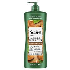 SUAVE 100% Natural Almond & Shea Butter Moisturizing Conditioner  بلسم باللوز الطبيعي وزبدة الشيا