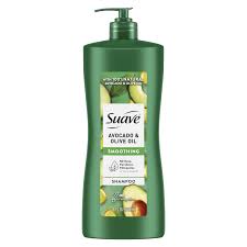 SUAVE 100% Natural Avocado & Olive Oil Smoothing Shampoo شامبو بزيت الافوكادو وزيت الزيتون الطبيعي 100% لتنعيم الشعر
